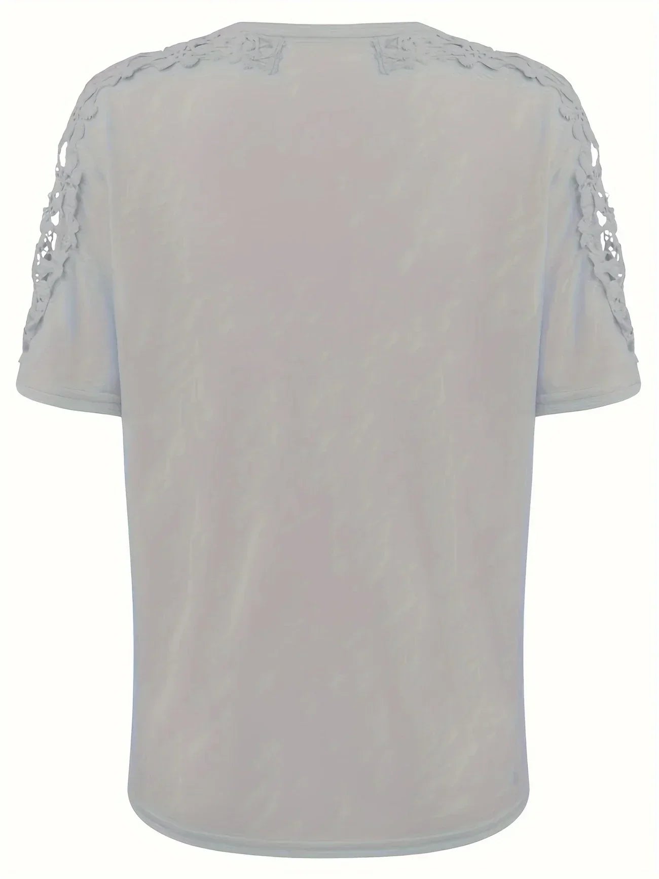 Ancuta – Elegantes Sommer Kurzarm T Hemd Mit Spitze