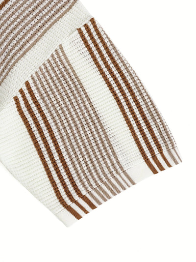 Avram – Lässiges Gestreiftes Hemd Mit Knöpfen