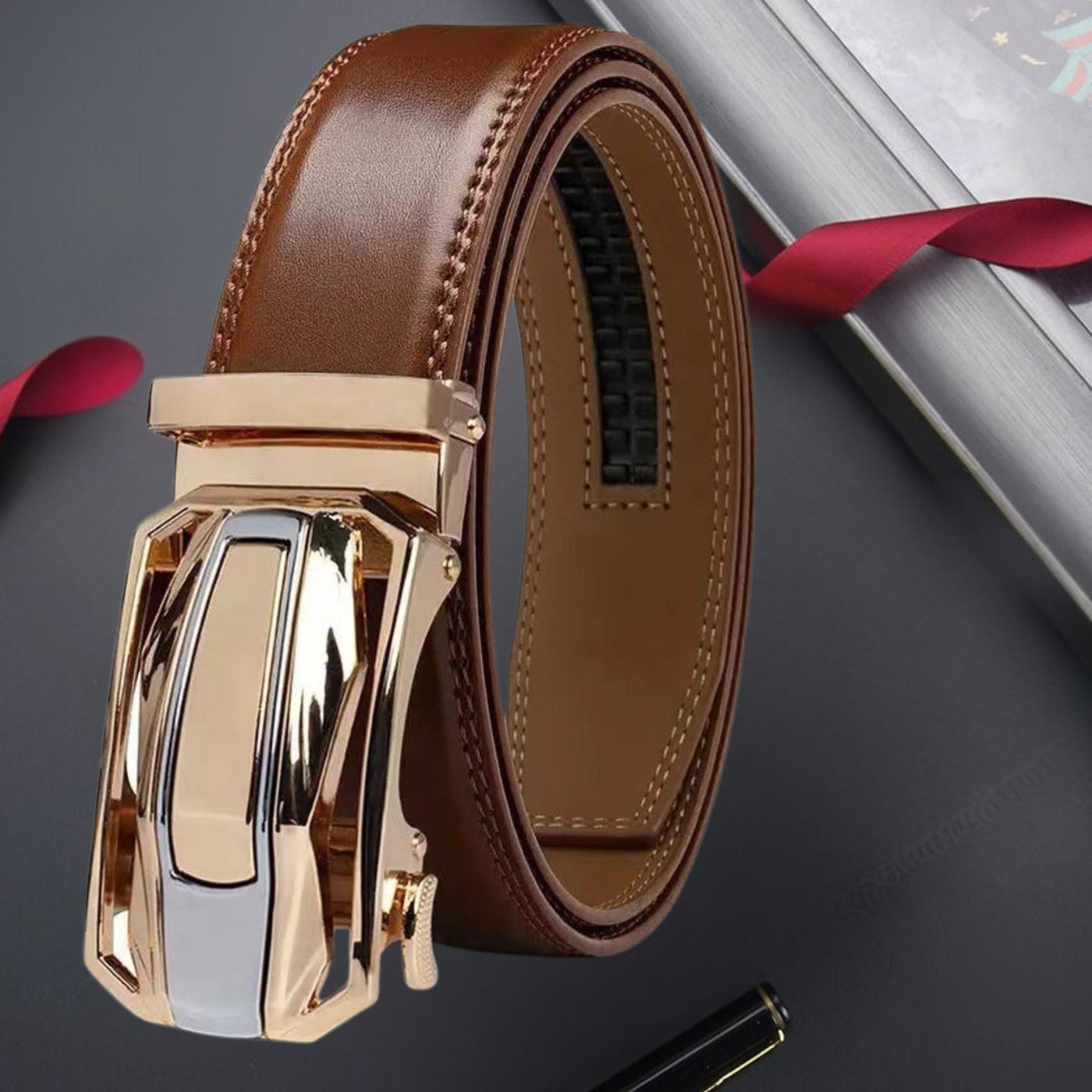 Diogo – Stylischer Kunstläder Gürtel