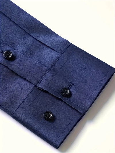 Byron – Elegantes Langarm Hemd Mit Knöpfen