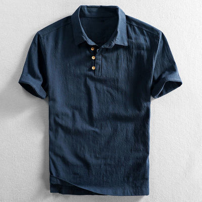 Damien – Leinen Polo Hemd