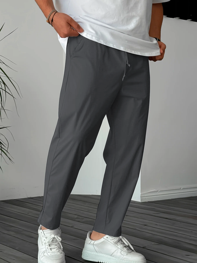 Blewett – Elegante Konisch Zulaufende Hose Mit Kordelzug