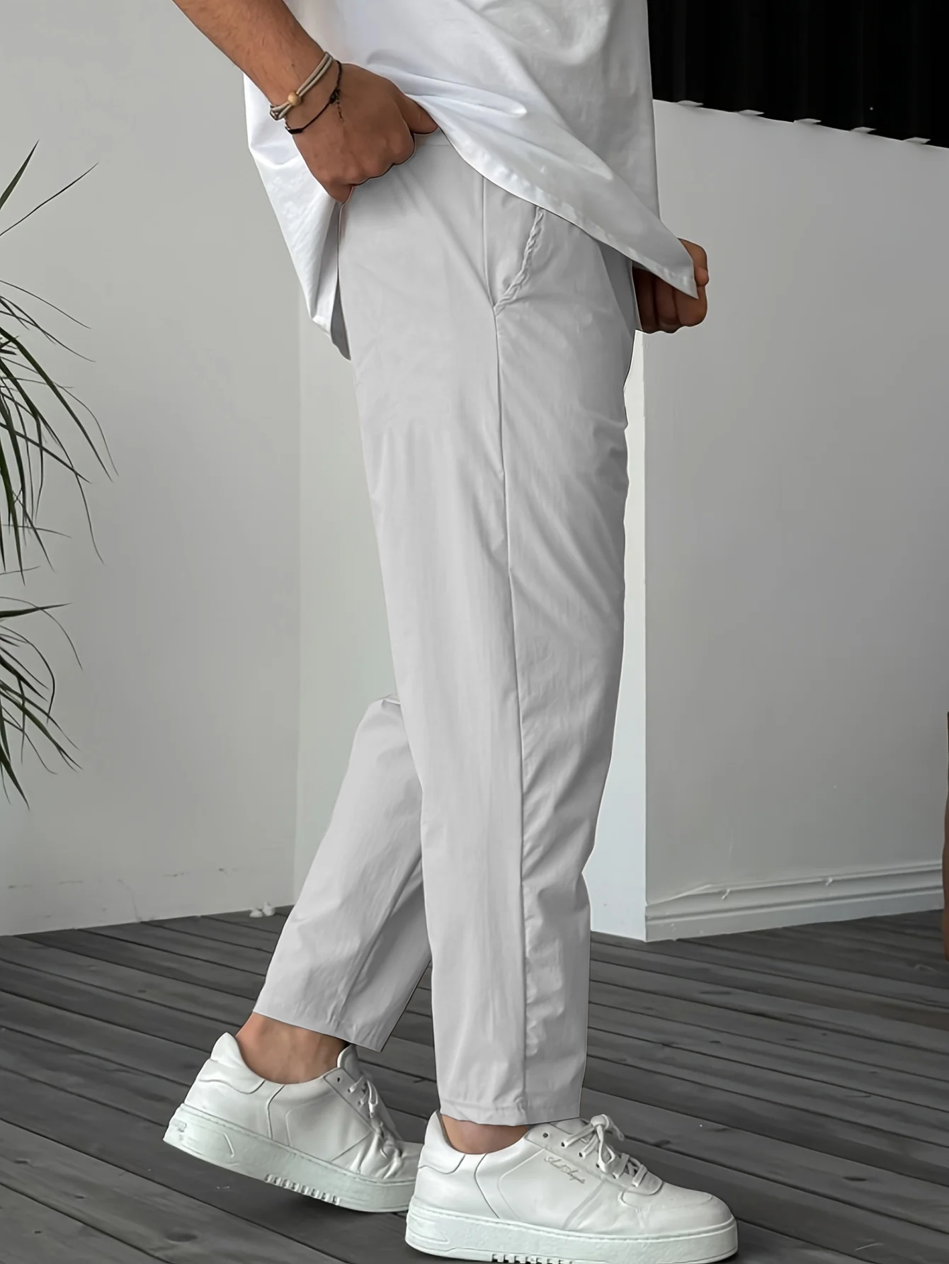 Blewett – Elegante Konisch Zulaufende Hose Mit Kordelzug