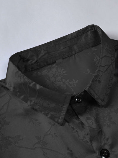 Bogdan – Elegantes Bedrucktes Hemd Mit Kurzen Ärmeln