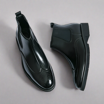 Dwight | Leder Chelsea-Stiefel