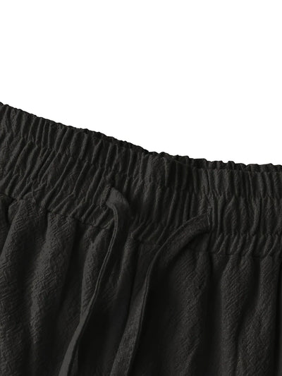 Callan – Lässige Leinen Shorts Mit Tasche